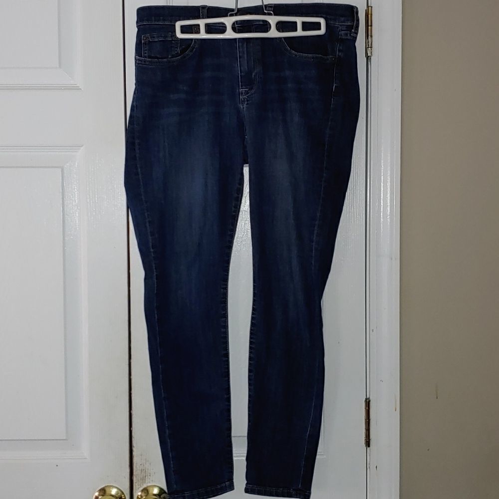 Banana Republic Factory Skinny dark wash jeans Sz 10